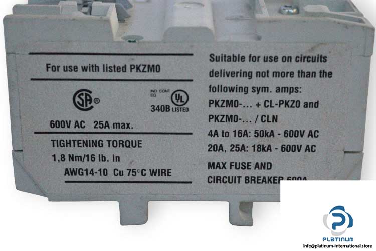 moeller-CL-PKZ-0-current-limiter-(used)-1
