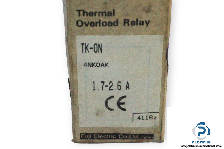 Fuji-electric-TK-0N-thermal-overload-relay-(New)-3