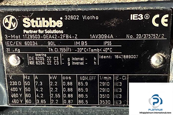 stubbe-SHM-50-40L-centrifugal-pump-(new)-3