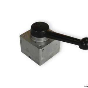 festo-9784-hand-lever-valve-used