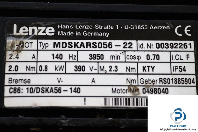 lenze-MDSKARS056-22-servo-motor-(used)-2