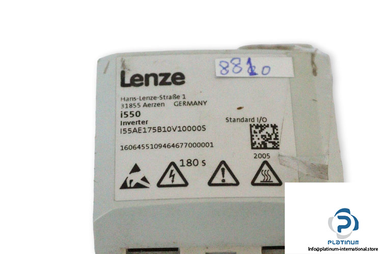 lenze-I55AE175B10V10000S-inverter-drive-(used)-2