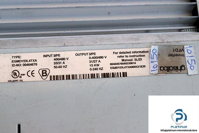 ghisalba-ESMD153L4TXA-frequency-inverter-(used)-2