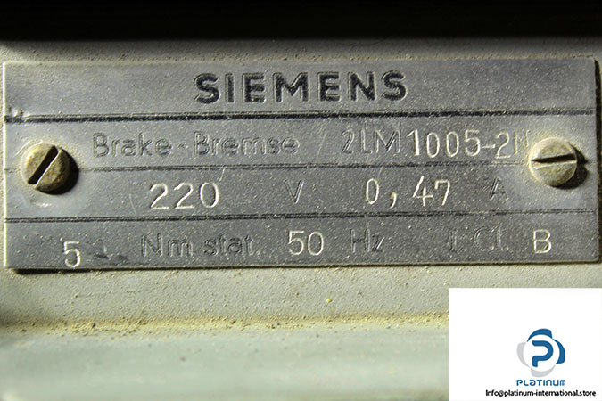 siemens-1LC3073-4AC20-brake-motor-used-3