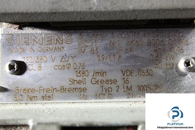 siemens-1-LC5073-4AC20-Z000-brake-motor-used-2