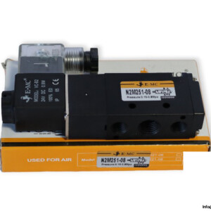 E.M.C N2M251-08 Single Solenoid Valve