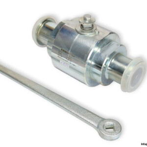 Gemels GBS3 DN40 2-WAY High Pressure Ball Valve