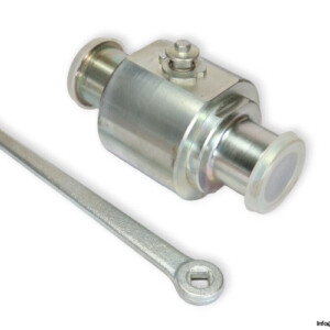 Gemels GBS3 DN50 1 2-WAY High Pressure Ball Valve