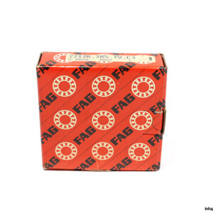 FAG 2212K.2RS.TV.C3 Self-Aligning Ball Bearing