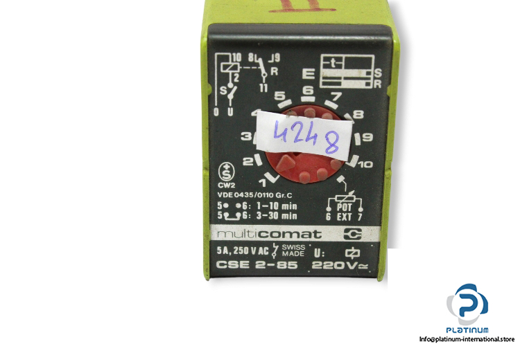 multicomat-cse-2-85-time-relayused-2