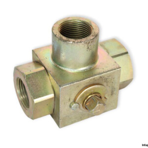 GE3L-DN25-2-way-high-pressure-ball-valve-used