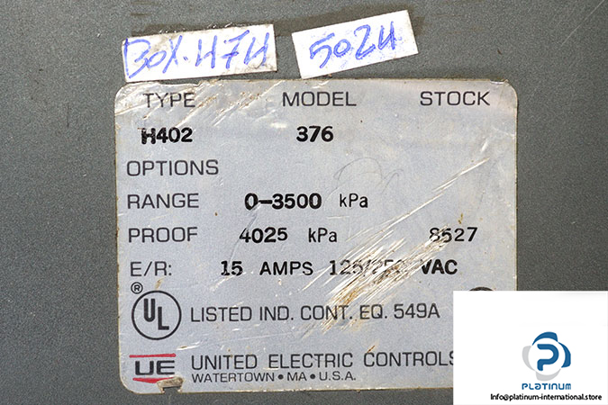 ue-H402-376-pressure-switch-(used)-2