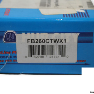 Hubcity FB260CTWX1 Plastic Oval Flange Housing Unit