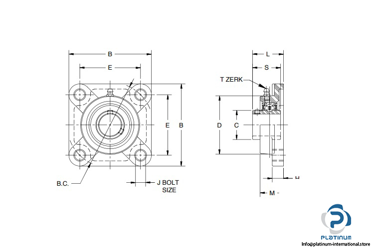 hubcity-FB250CTWX1-7_16-plastic-four-bolt-square-flange-(new)-(carton)-4