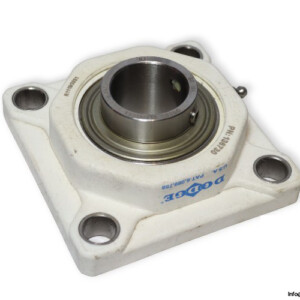 Dodge F4B-SCEZ-107-PSS Plastic Four-Bolt Square Flange Unit