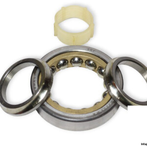 skf-QJ-208-MA-four-point-contact-ball-bearing-(used)