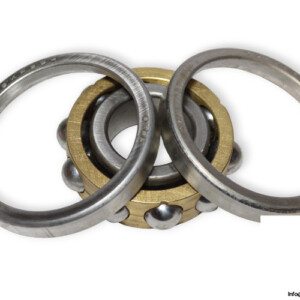 dkfddr-Q306-P63T-four-point-contact-ball-bearing-(used)