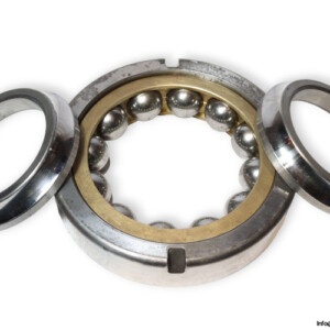 fag-QJ317A.N2-four-point-contact-ball-bearing-(used)