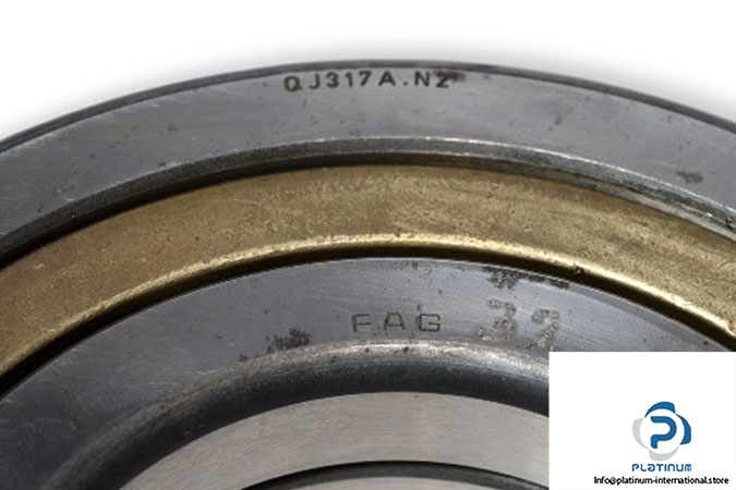 fag-QJ317A.N2-four-point-contact-ball-bearing-(used)-2
