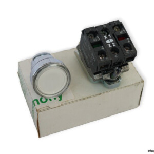 schneider-electric-XB4-BW31B5-illuminated-push-button-(new)