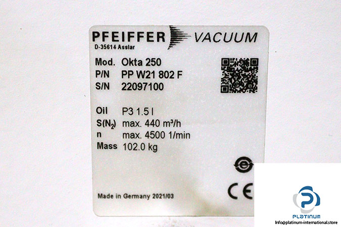pfeiffer-OKTA-250-vacuum-pump-new-4