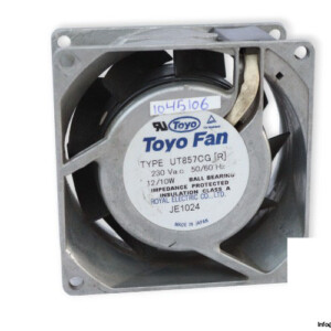 Toyo FAN UT857CG Axial FAN