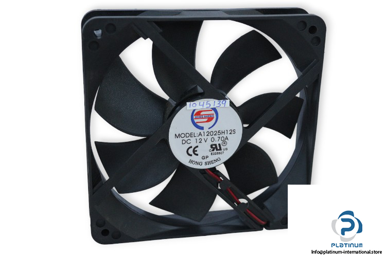 hong-sheng-A12025H12S-axial-fan-used