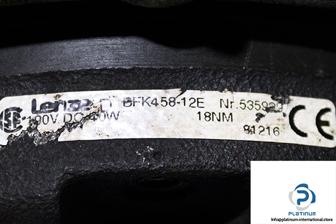 lenze-BFK458-12E-dc-brake-used-1