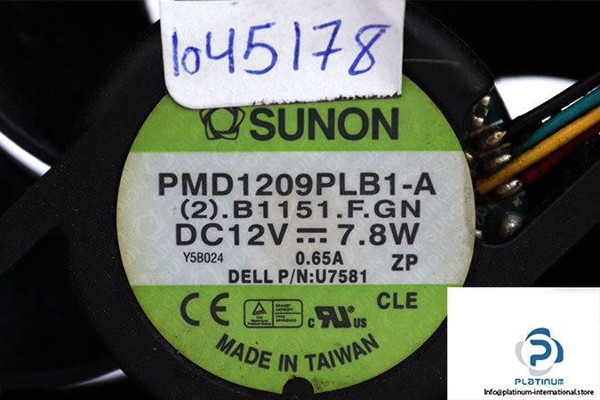 sunon-PMD1209PLB1-A-axial-fan-used-1