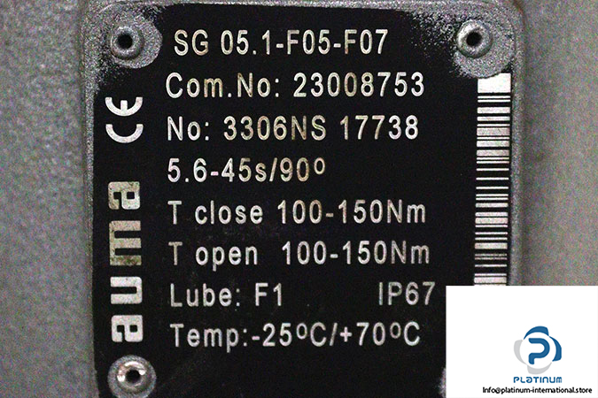auma-SG-05.1-F05-F07-multi-turn-actuator-butterfly-valve-16-bar-new-2