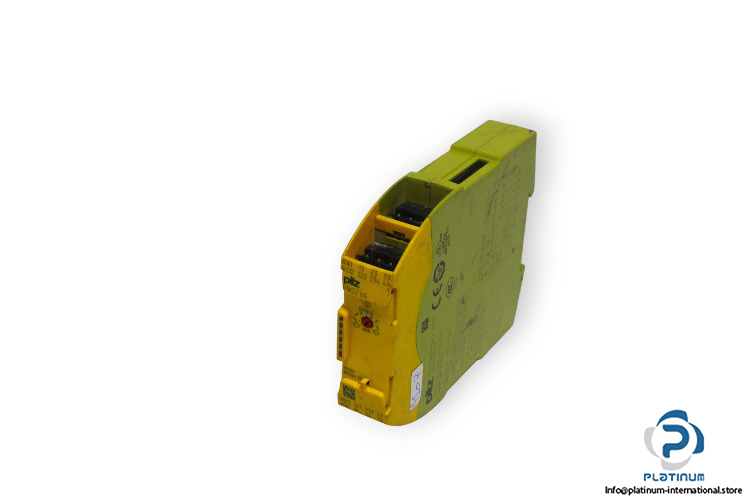 pilz-pnoz-s4-c-24vdc-3n_o-1n_c-safety-relay-used