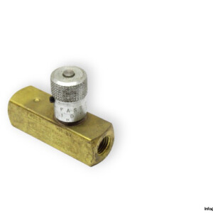 parker-F400B-11-BV-in-line-flow-control-valve