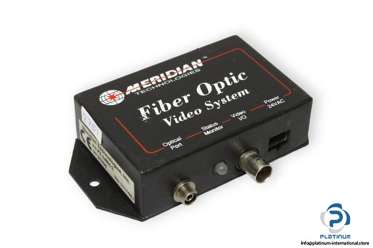 meridian-technologies-PT-140M-2-fiber-optic-video-spare-part-(used)