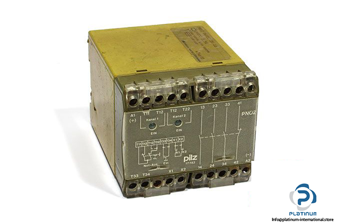 pilz-PNOZ-24VDC-3S-1O-safety-relay
