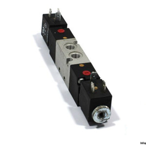 Camozzi 358-011-02 Double Solenoid Valve With Coil