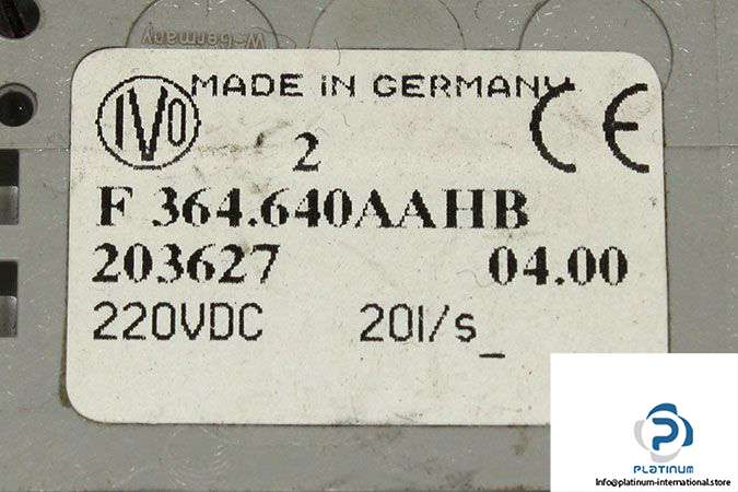 ivo-f-364-640aahb-counter-2