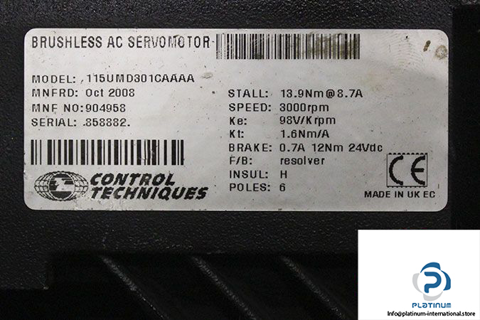 control-techniques-115umd301caaaa-brushless-ac-servomotor-2