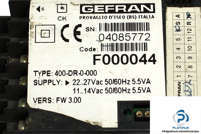 gefran-400-dr-0-000-microprocessor-controller-2-2