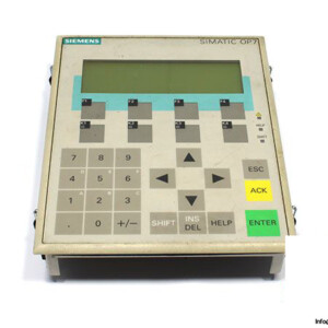 Siemens 6AV3 607-1JC20-0AX1 Operator Panel