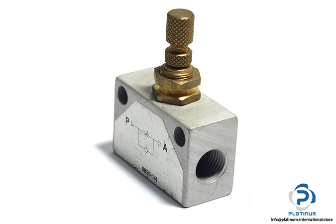 8850-1_4-one-way flow control-valve