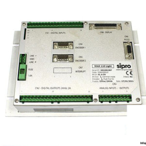 Sipro Siax 110 Light Operator Panel