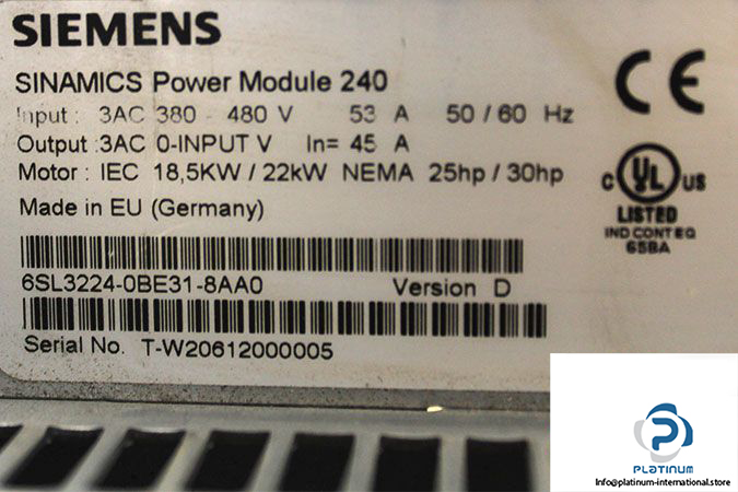 siemens-6sl3224-0be31-8aa0-power-module-2