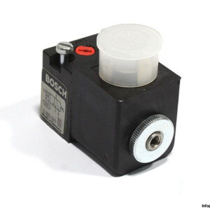 Bosch 0 820 019 501 Single Solenoid Valve