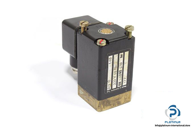 burkert-312-C-single-solenoid-valve