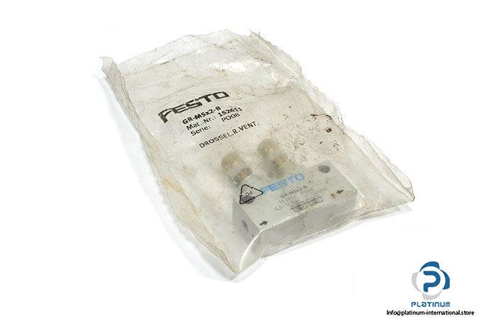 Festo-152611-flow-control-valve
