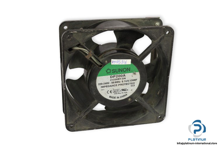 sunon-2123XBT-GN-axial-fan-used