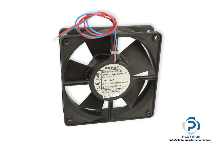 papst-4312-GM-axial-fan-used
