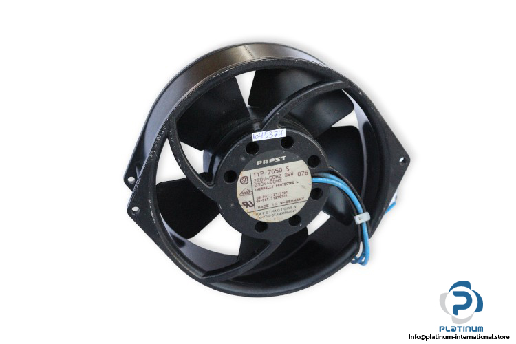 papst-7650S-axial-fan-used