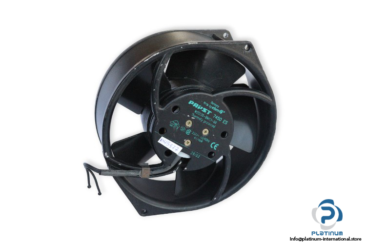 papst-7450-ES-axial-fan-used
