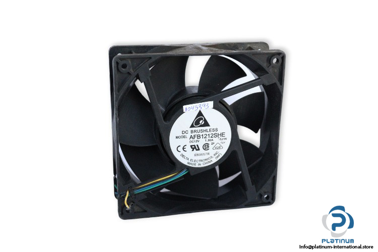 delta-electronics-AFB1212SHE-axial-fan-used
